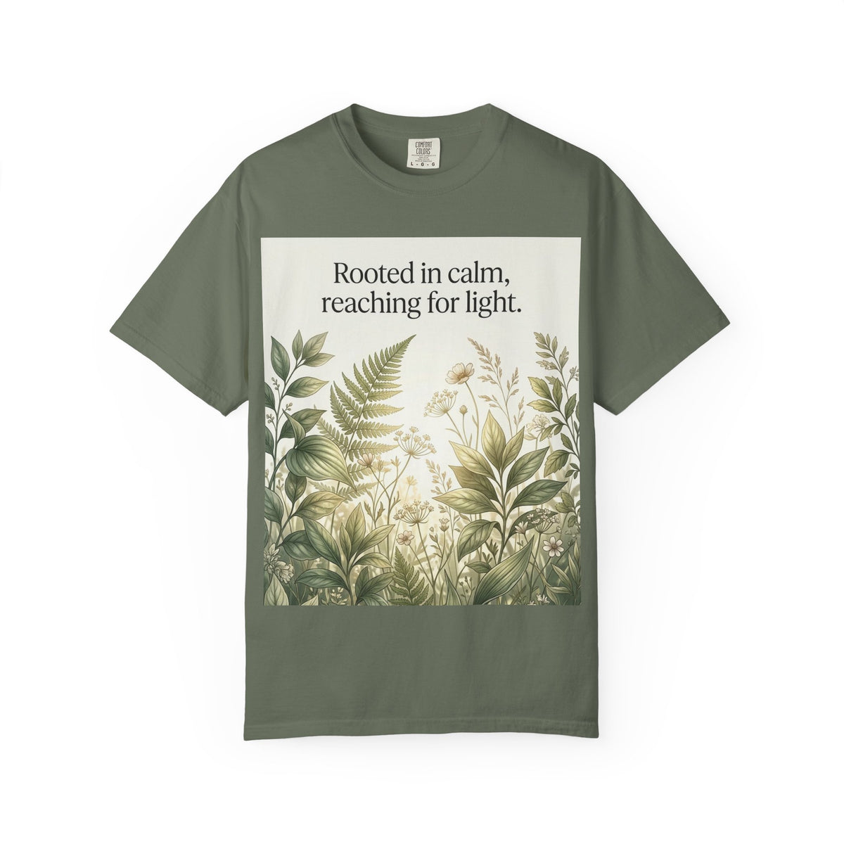 Botanical Meadow Premium Garment-Dyed T-Shirt | Comfort Colors 1717