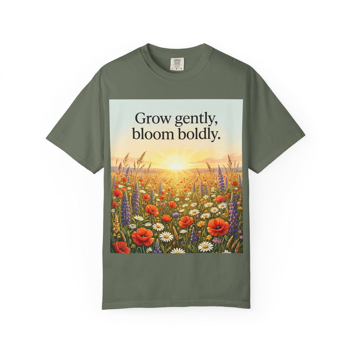 Wildflower Sunrise Premium Garment-Dyed T-Shirt | Comfort Colors 1717