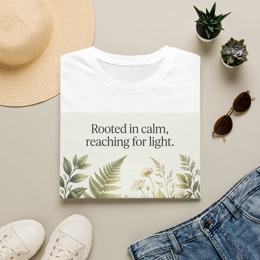 Botanical Meadow Nature Quote Unisex Softstyle T-Shirt