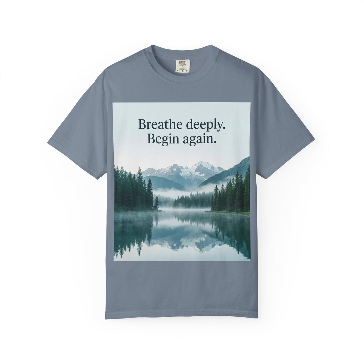 Mountain Lake Premium Garment-Dyed T-Shirt | Comfort Colors 1717