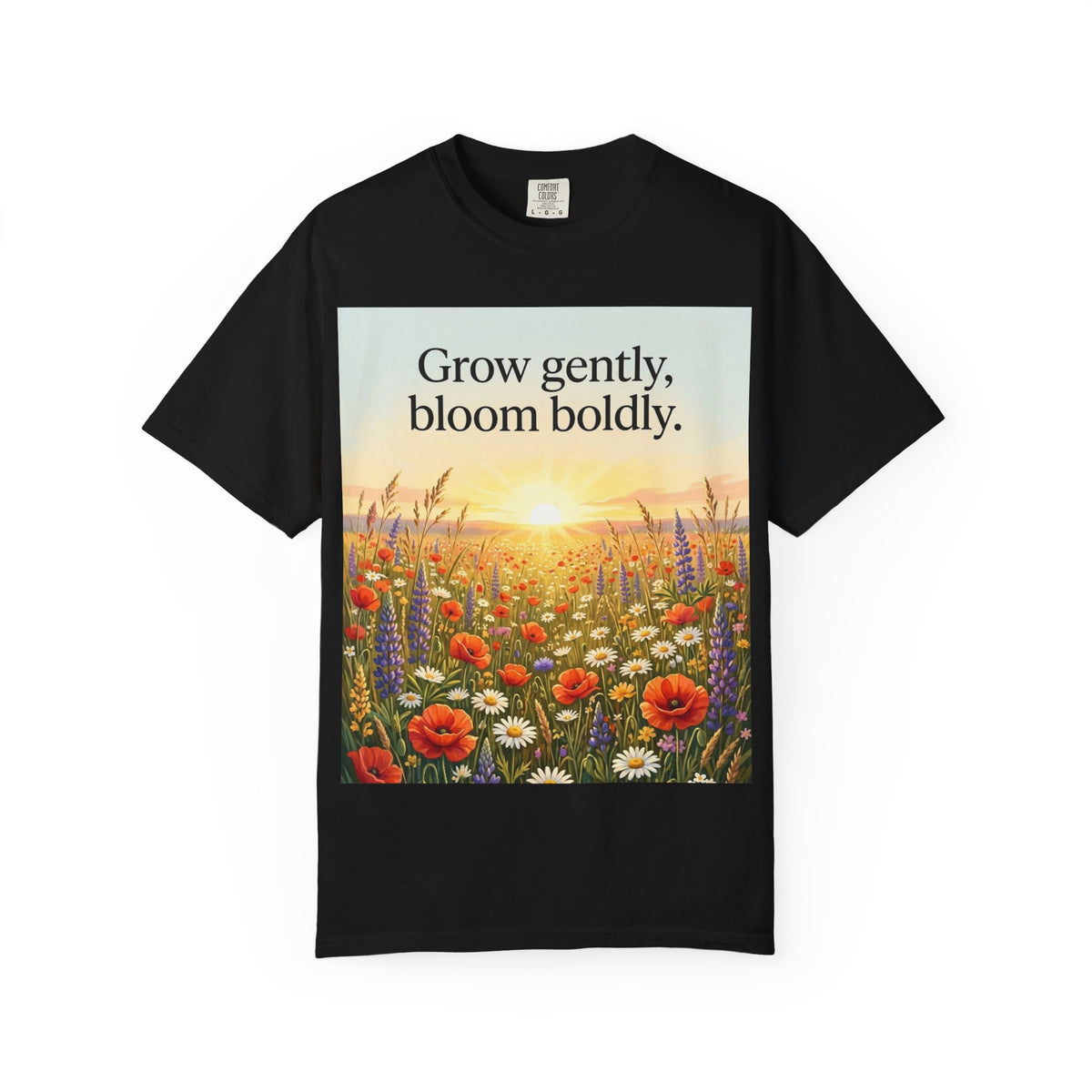 Wildflower Sunrise Premium Garment-Dyed T-Shirt | Comfort Colors 1717