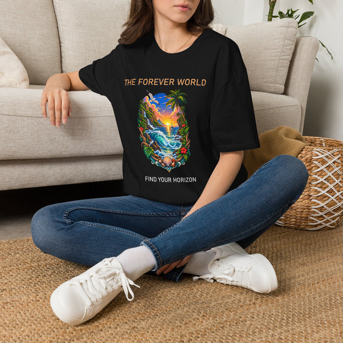 The Forever World Ocean Realm Unisex Softstyle T-Shirt