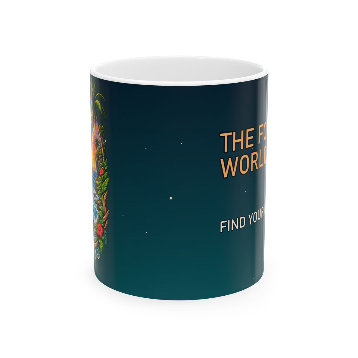 The Forever World Ocean Realm Ceramic Mug