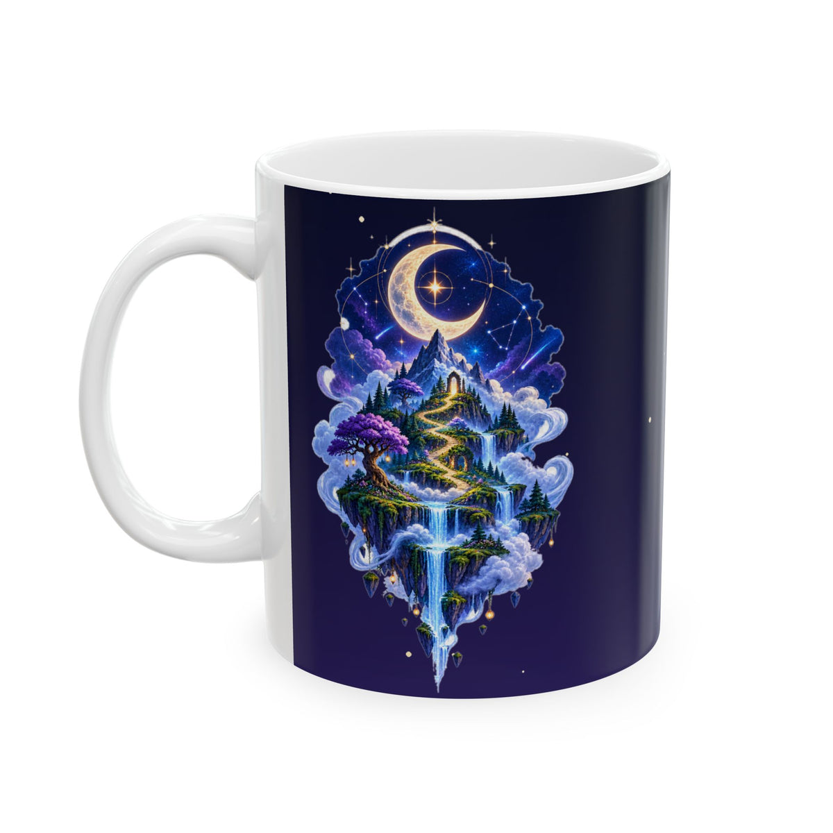 The Forever World Starlit Expedition Ceramic Mug