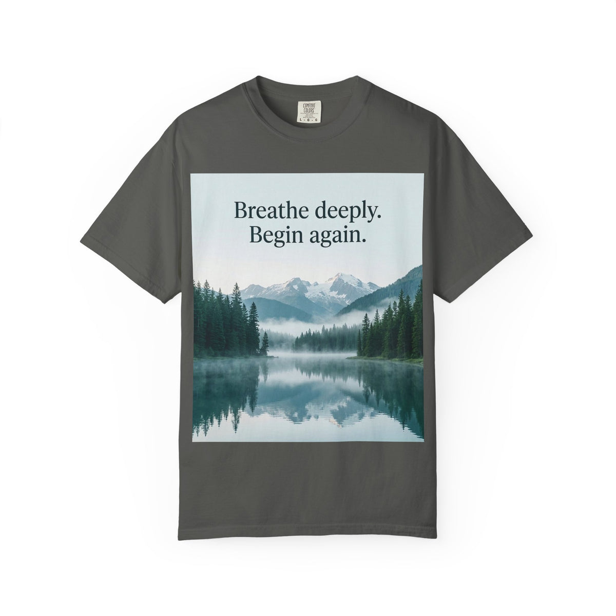 Mountain Lake Premium Garment-Dyed T-Shirt | Comfort Colors 1717