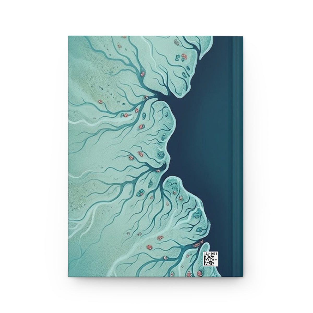 Ocean Currents Variant 3 Hardcover Journal - Matte Lined Notebook