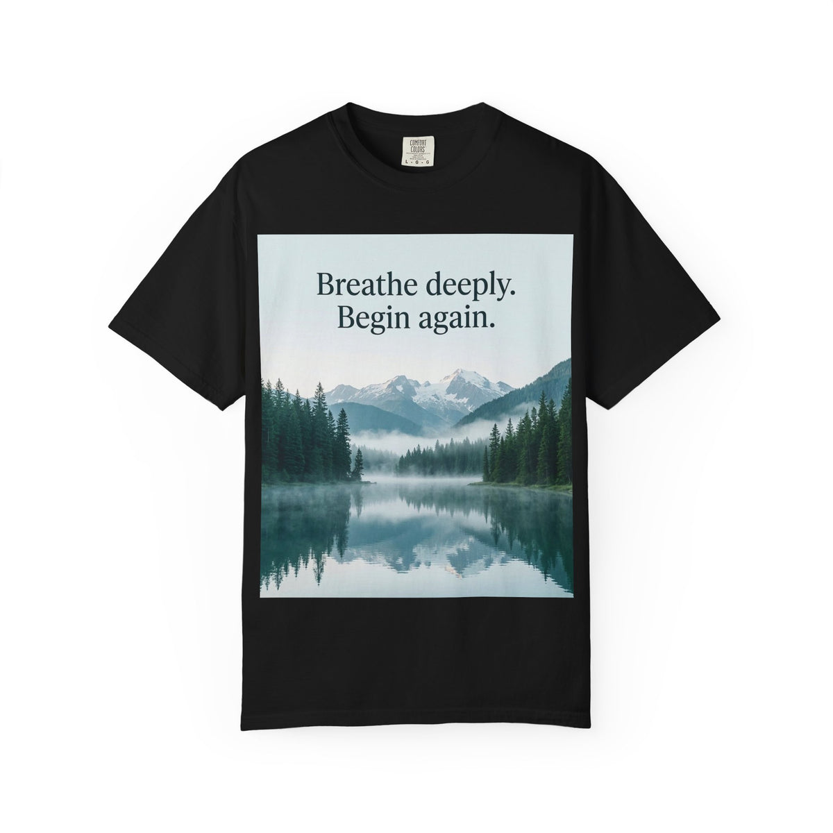 Mountain Lake Premium Garment-Dyed T-Shirt | Comfort Colors 1717