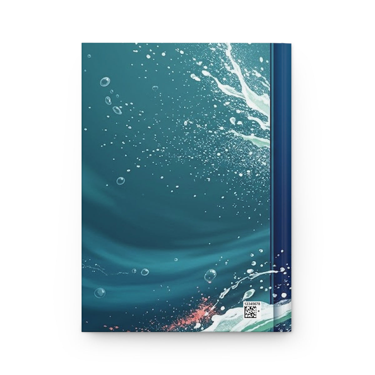 Ocean Currents Variant 4 Hardcover Journal - Matte Lined Notebook