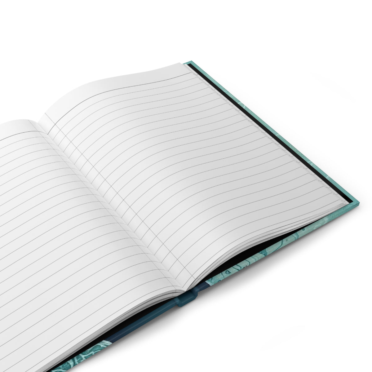 Ocean Currents Variant 3 Hardcover Journal - Matte Lined Notebook
