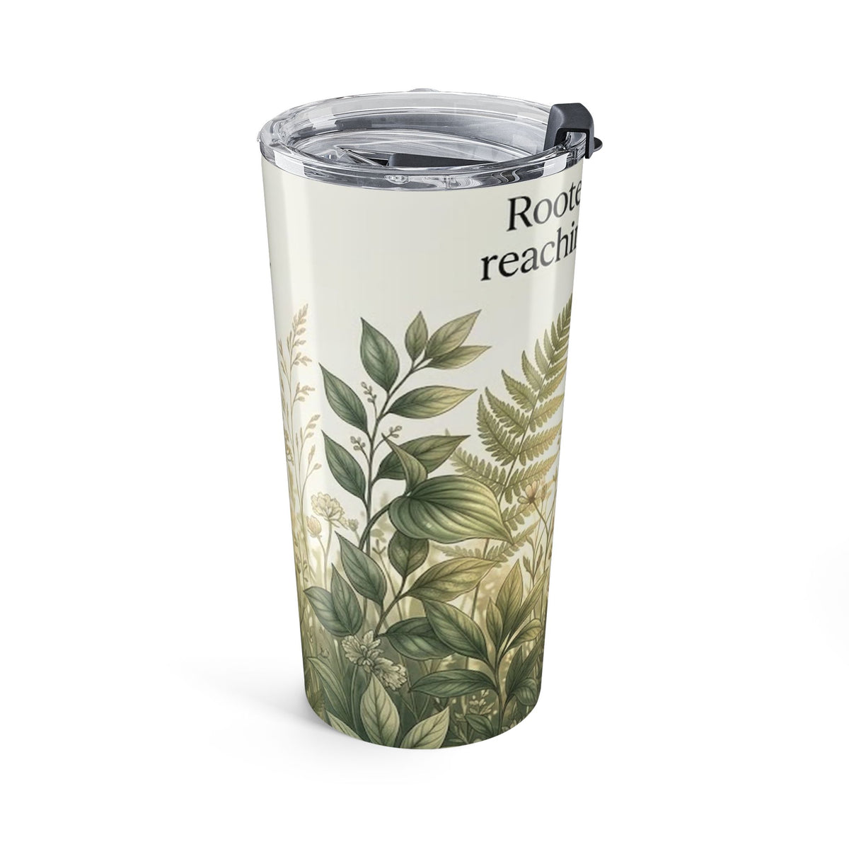 Botanical Meadow Nature Quote 20oz Insulated Tumbler