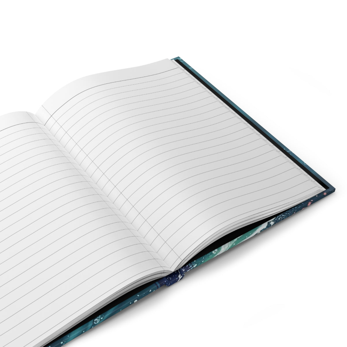 Ocean Currents Variant 4 Hardcover Journal - Matte Lined Notebook