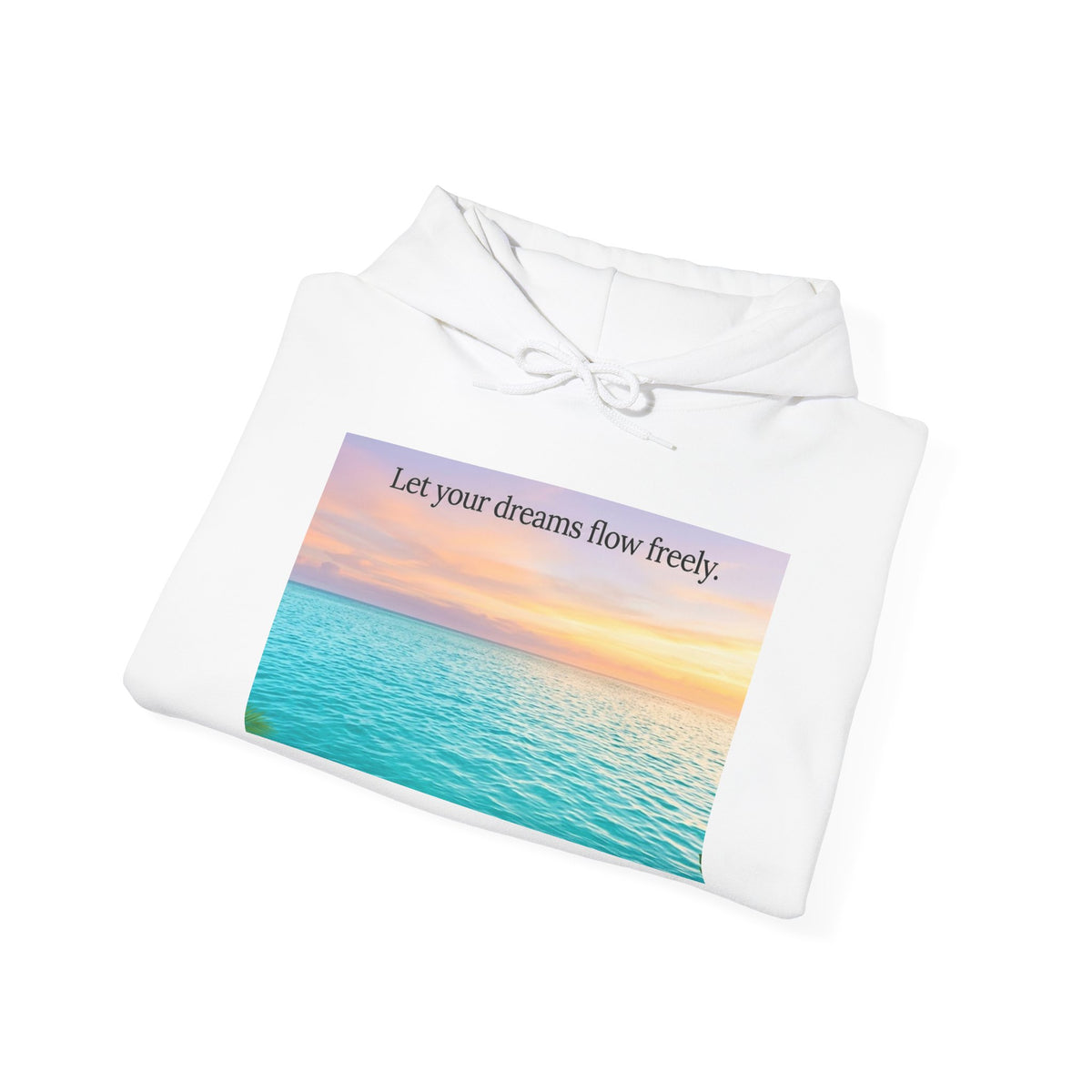 Tropical Ocean Nature Quote Unisex Heavy Blend Hoodie