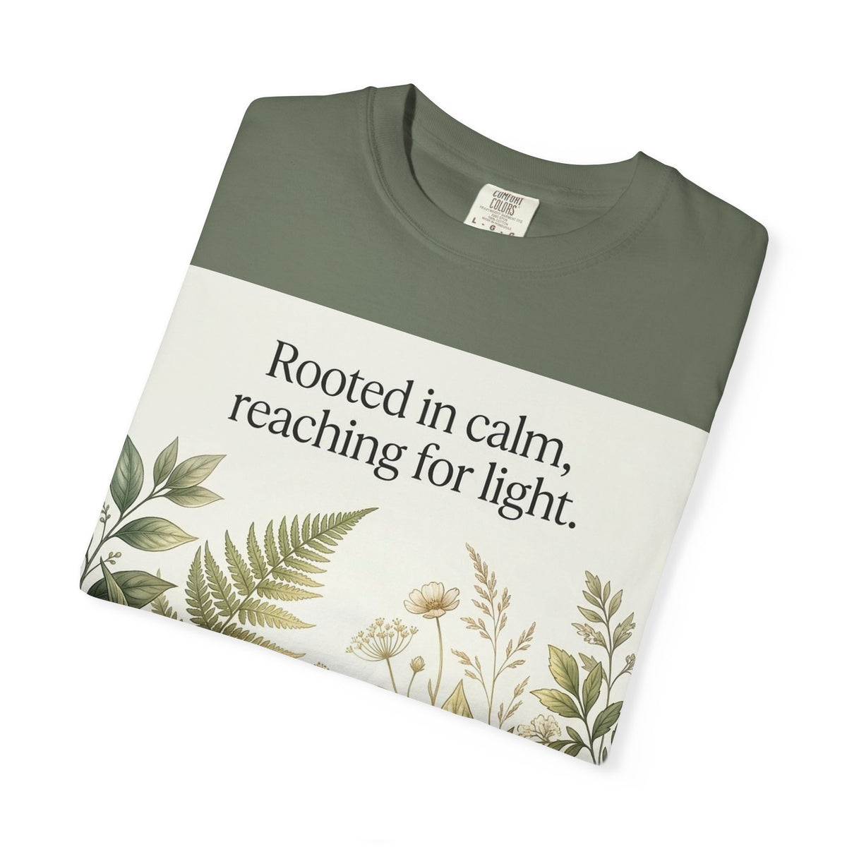 Botanical Meadow Premium Garment-Dyed T-Shirt | Comfort Colors 1717