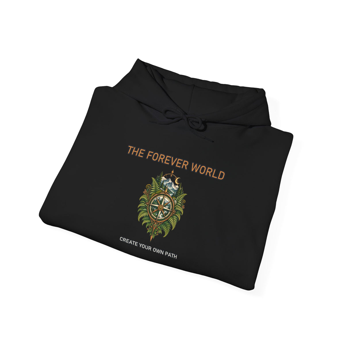 The Forever World Wildlands Compass Unisex Heavy Blend Hoodie