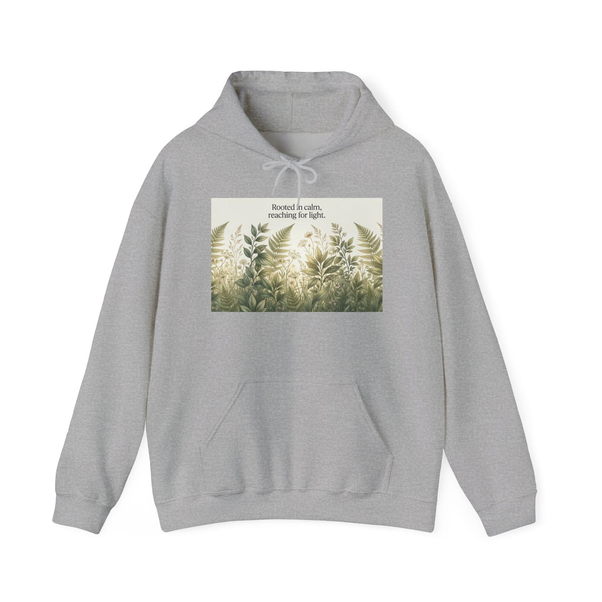 Botanical Meadow Nature Quote Unisex Heavy Blend Hoodie