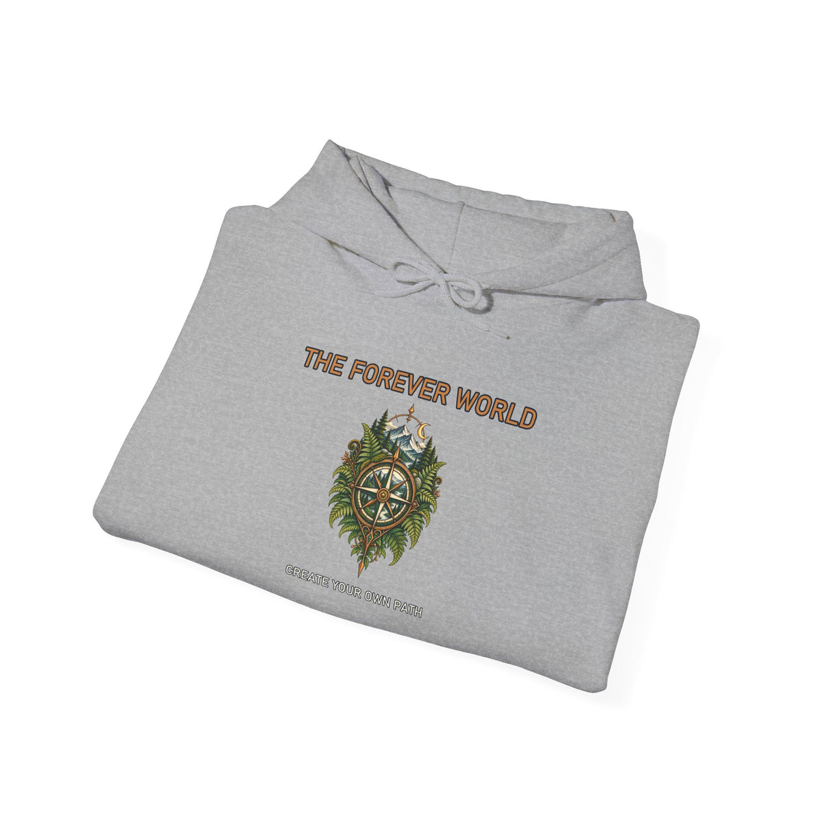 The Forever World Wildlands Compass Unisex Heavy Blend Hoodie
