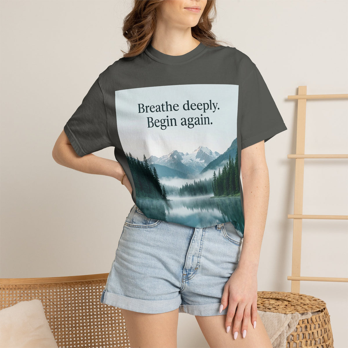 Mountain Lake Premium Garment-Dyed T-Shirt | Comfort Colors 1717