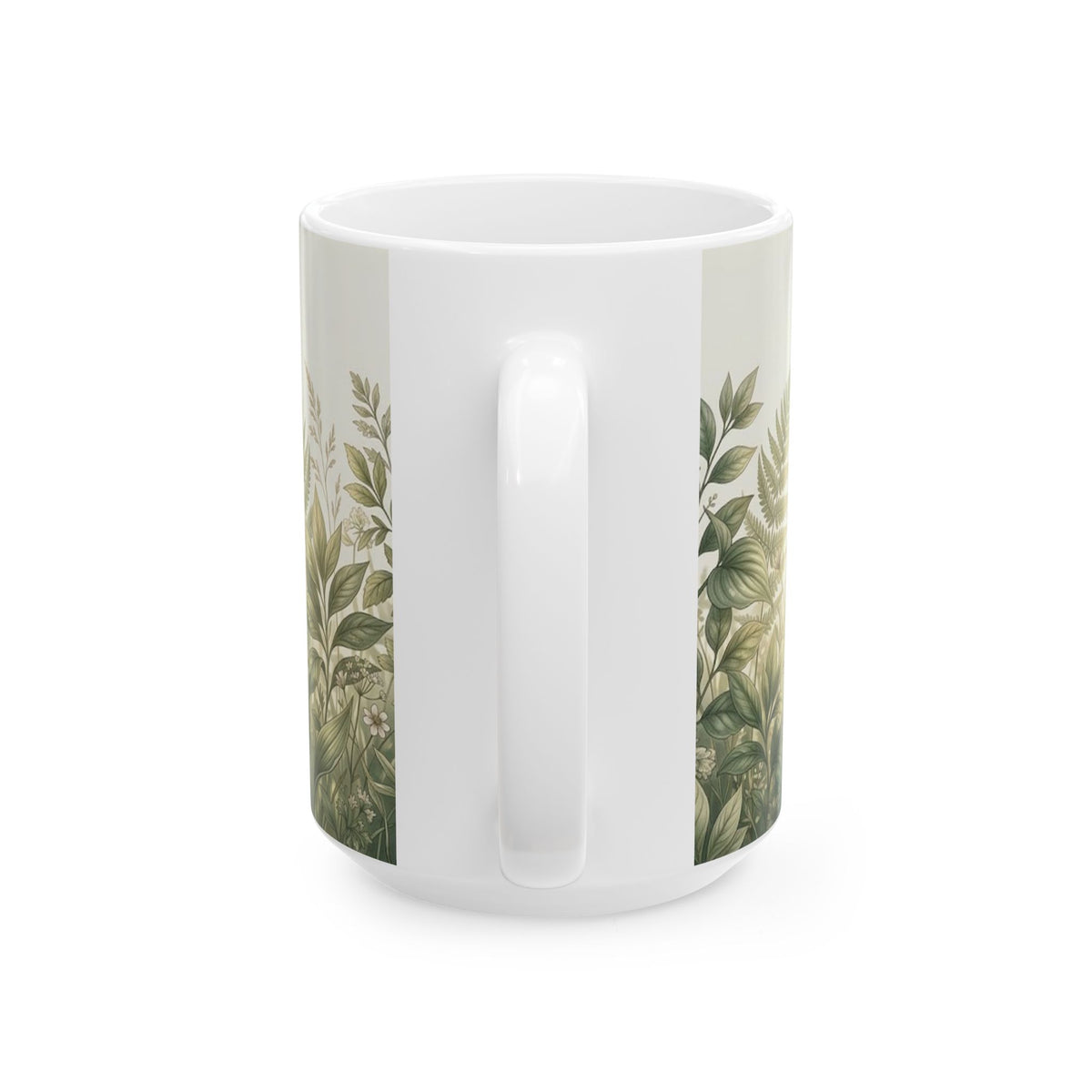 Botanical Meadow Nature Quote Ceramic Mug
