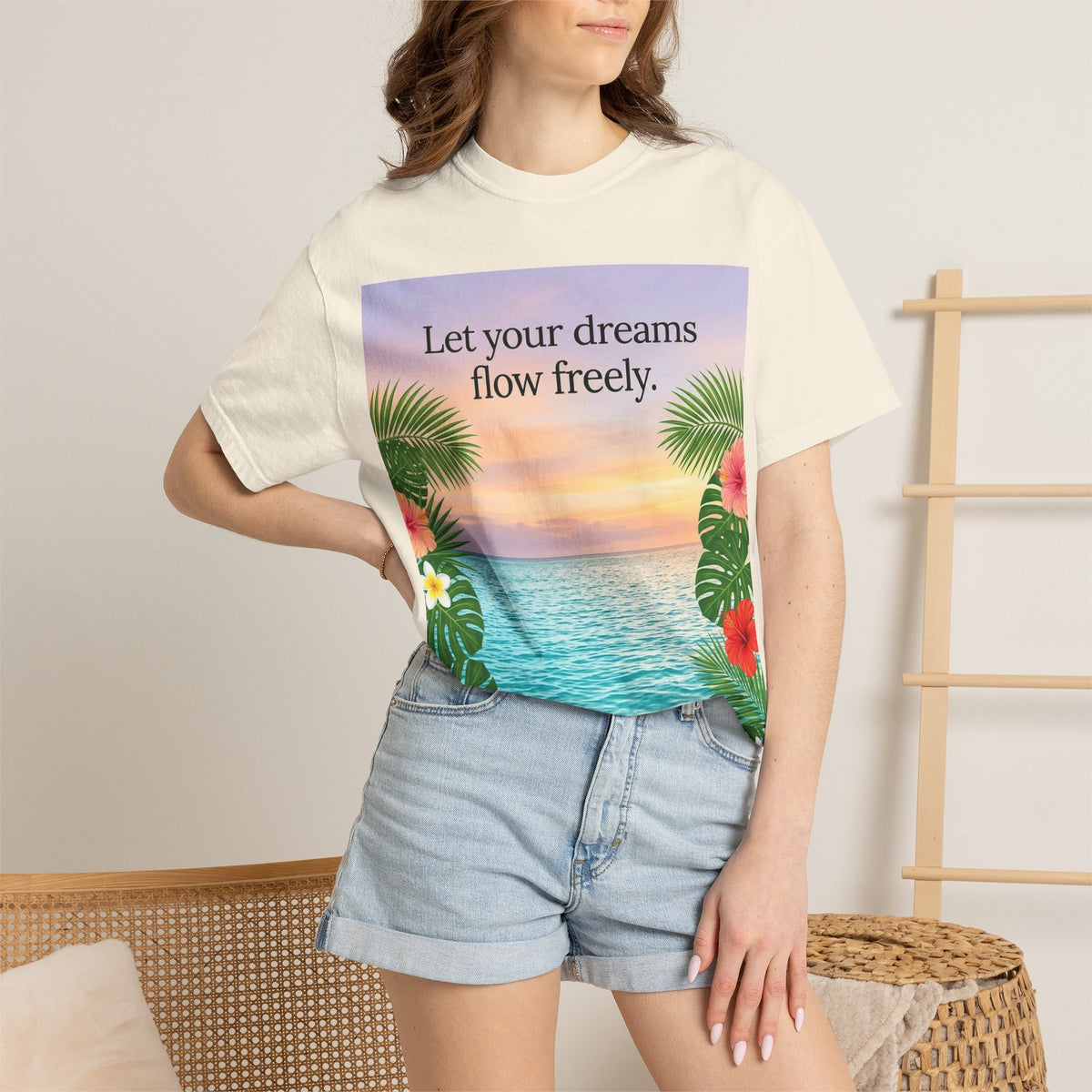 Tropical Ocean Premium Garment-Dyed T-Shirt | Comfort Colors 1717