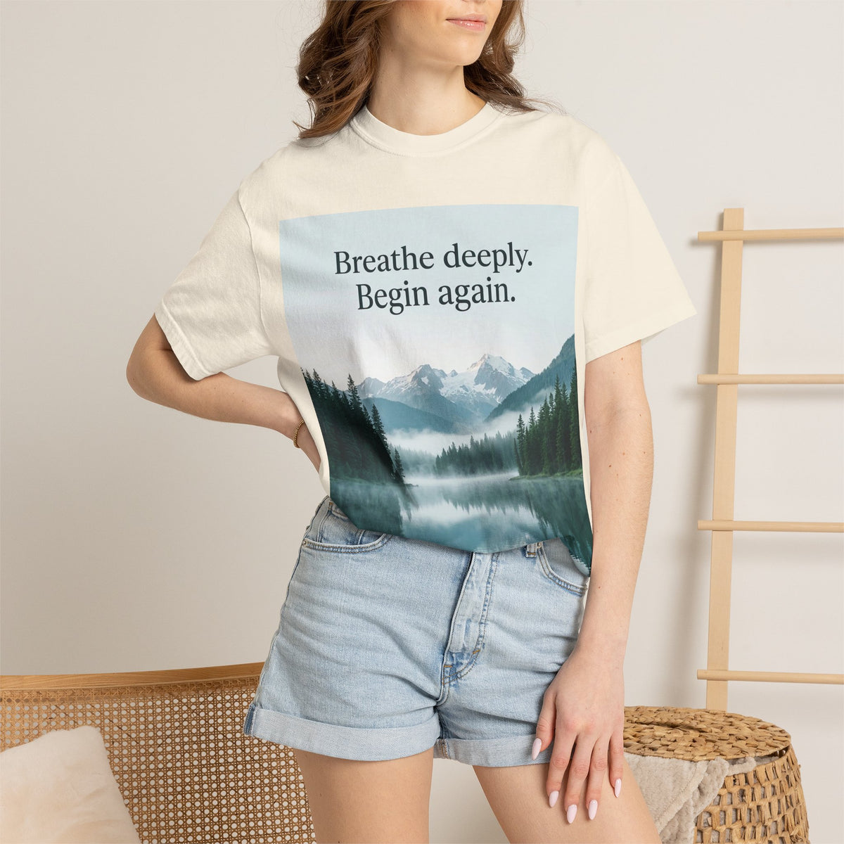 Mountain Lake Premium Garment-Dyed T-Shirt | Comfort Colors 1717