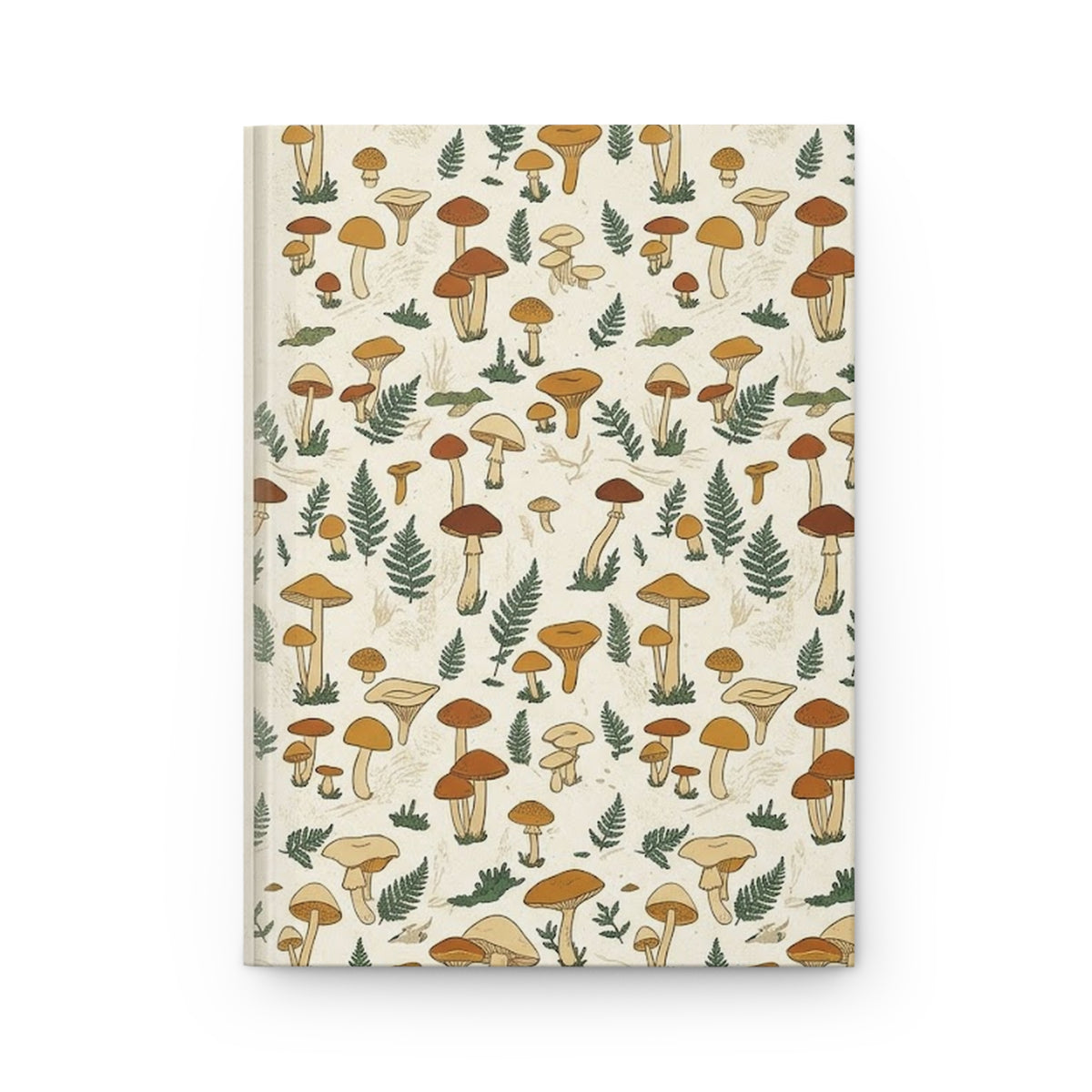 Forest Fungi Variant 2 Hardcover Journal - Matte Lined Notebook