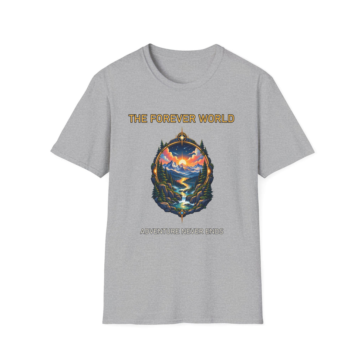 The Forever World Eternal Horizon Unisex Softstyle T-Shirt