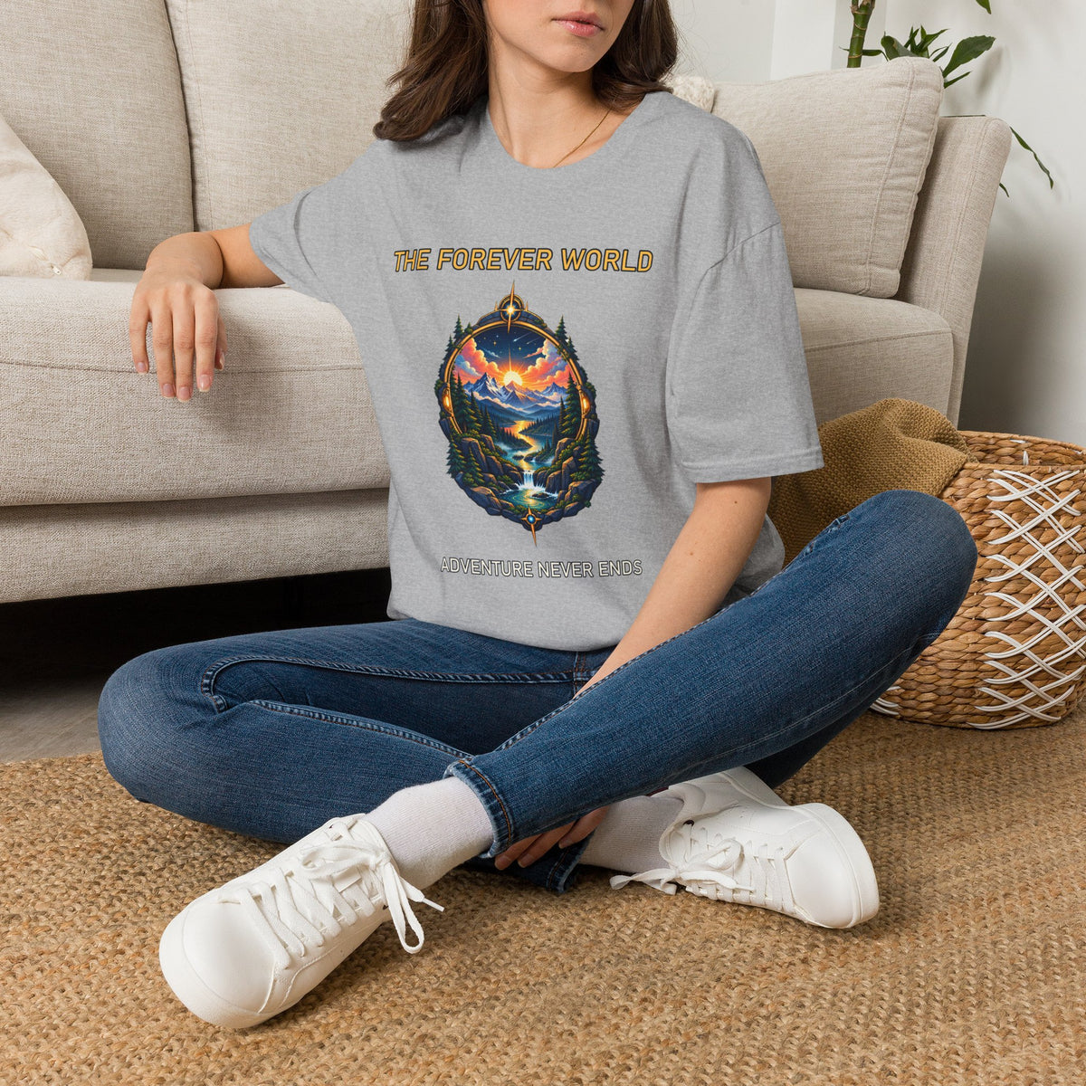 The Forever World Eternal Horizon Unisex Softstyle T-Shirt