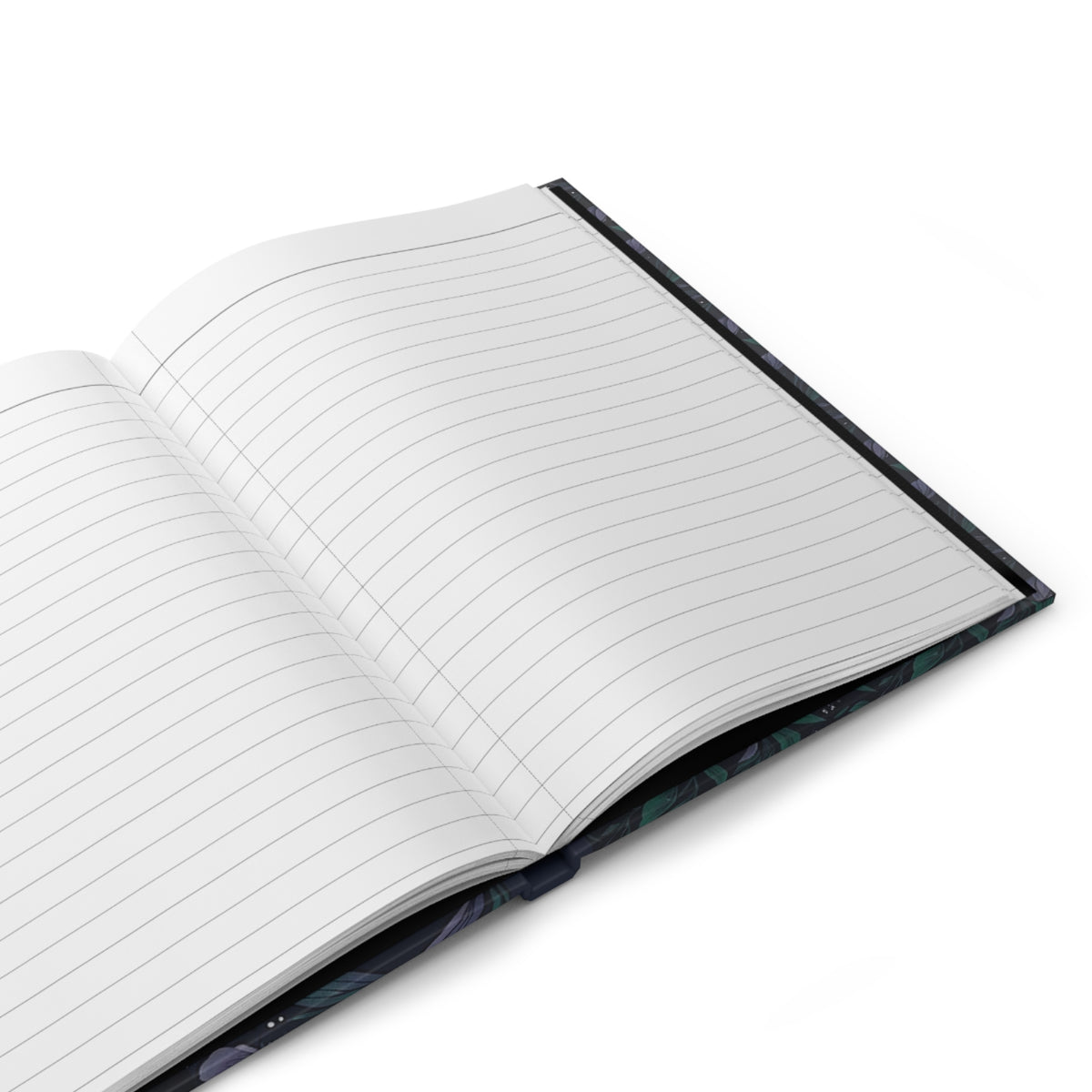Midnight Botanicals Variant 4 Hardcover Journal - Matte Lined Notebook
