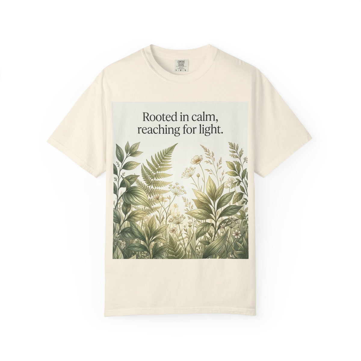 Botanical Meadow Premium Garment-Dyed T-Shirt | Comfort Colors 1717